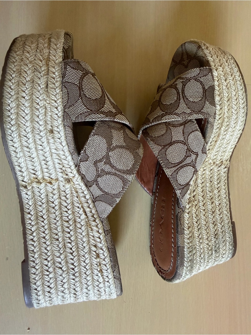 Coach Wedge Sandal - Picture 6 of 12